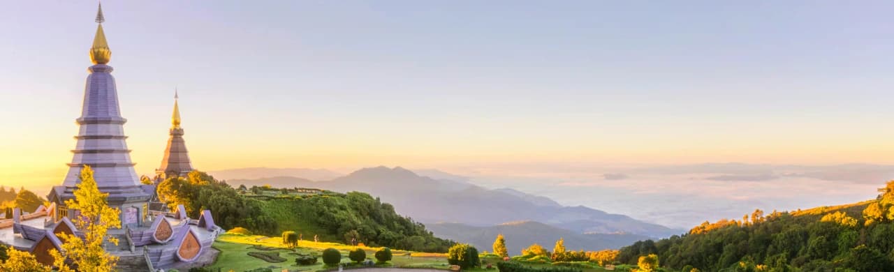 Scenic Thailand travel destination with tropical landscapes and cultural attractions
