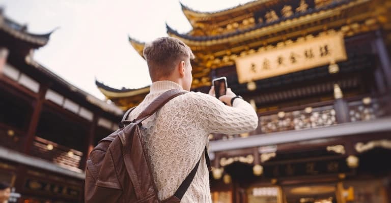First-time traveller exploring China travel destinations