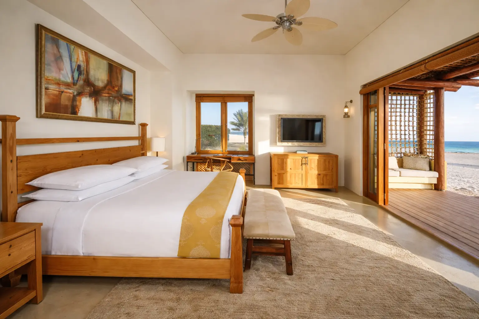 Luxury hotel accommodation prepared for destination wedding guests in the UAE