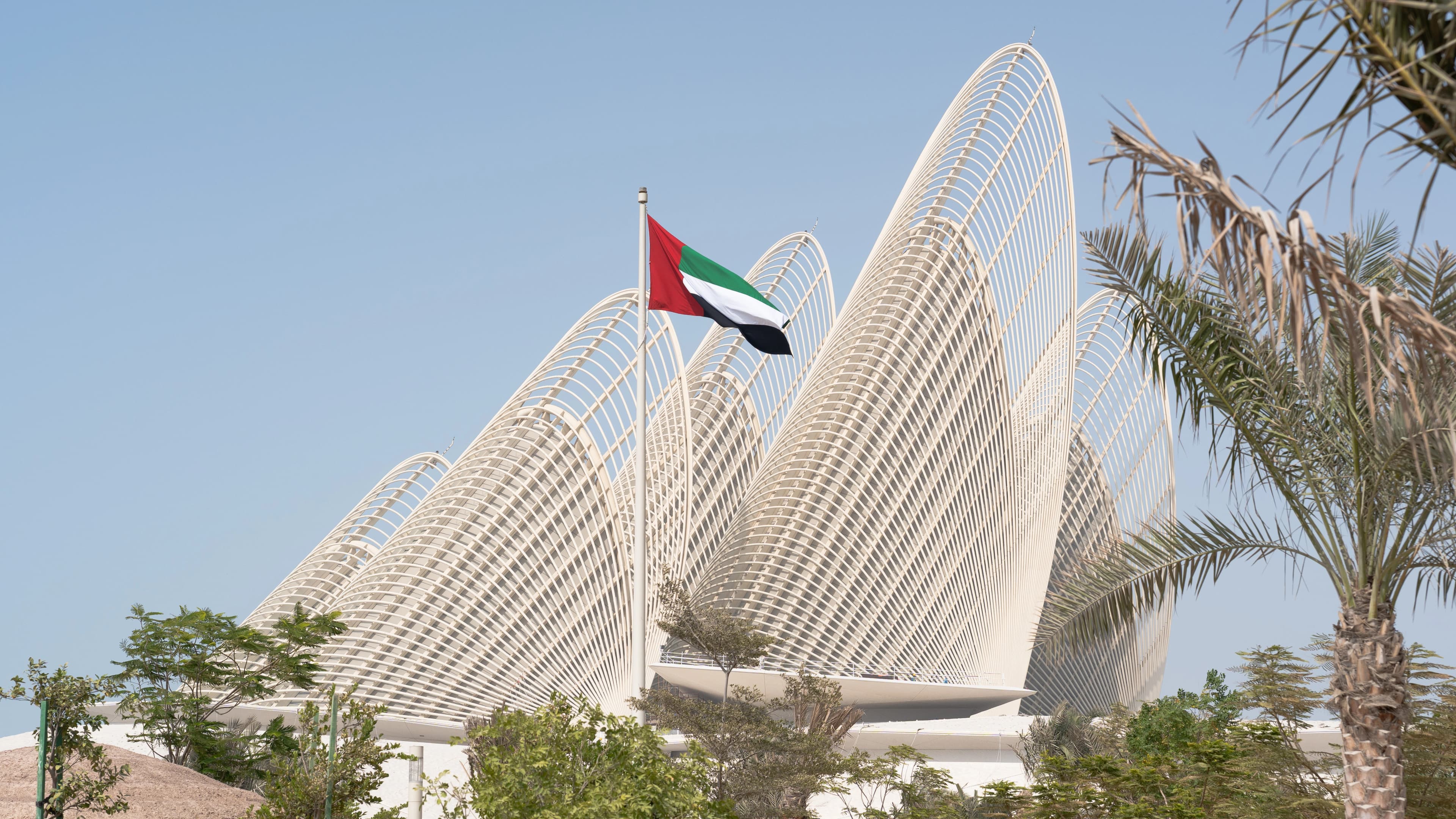 Zayed National Museum cultural landmark in Abu Dhabi