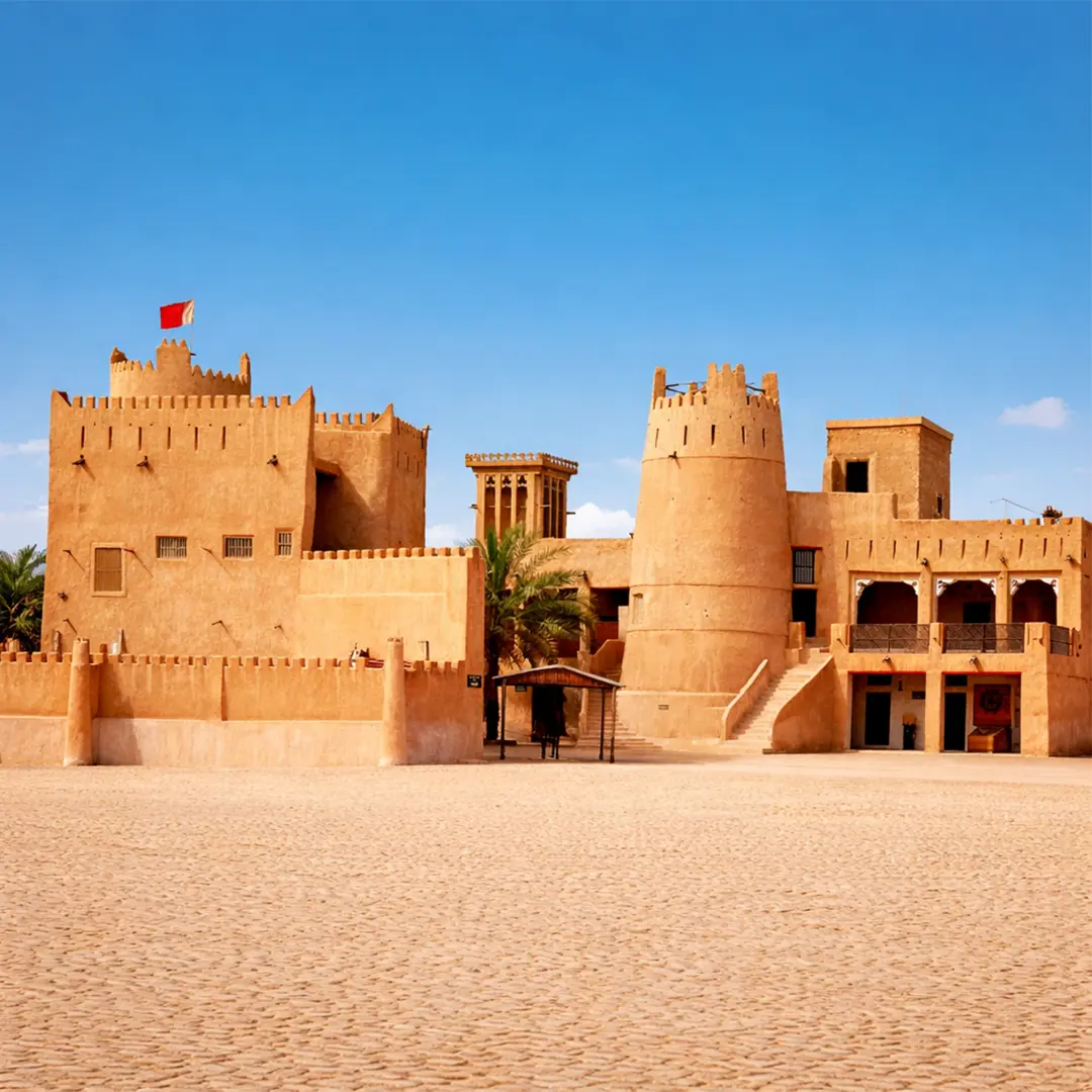 Ajman Museum historic fort showcasing Emirati culture and heritage