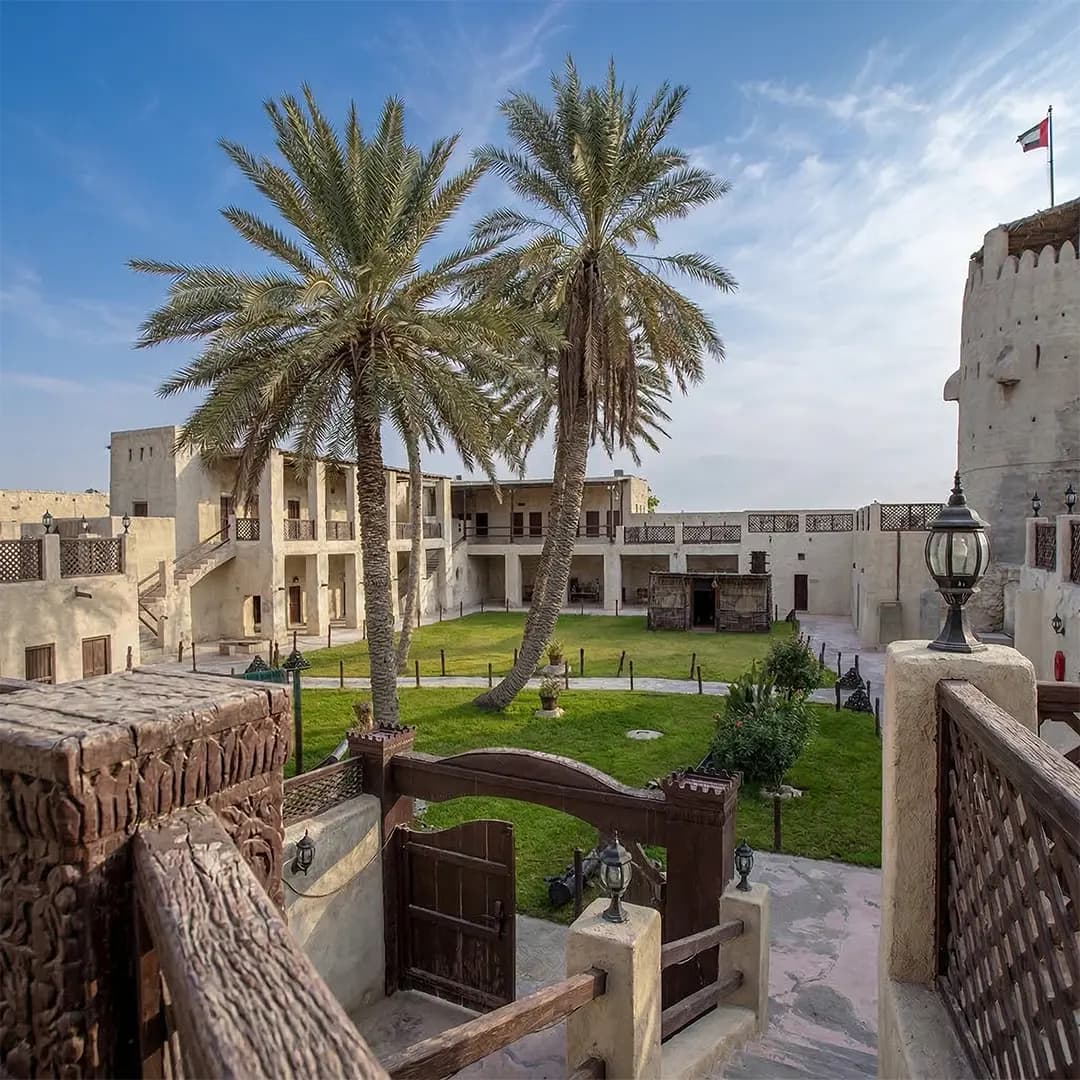 Umm Al Quwain Museum historic fort displaying Emirati artifacts and heritage