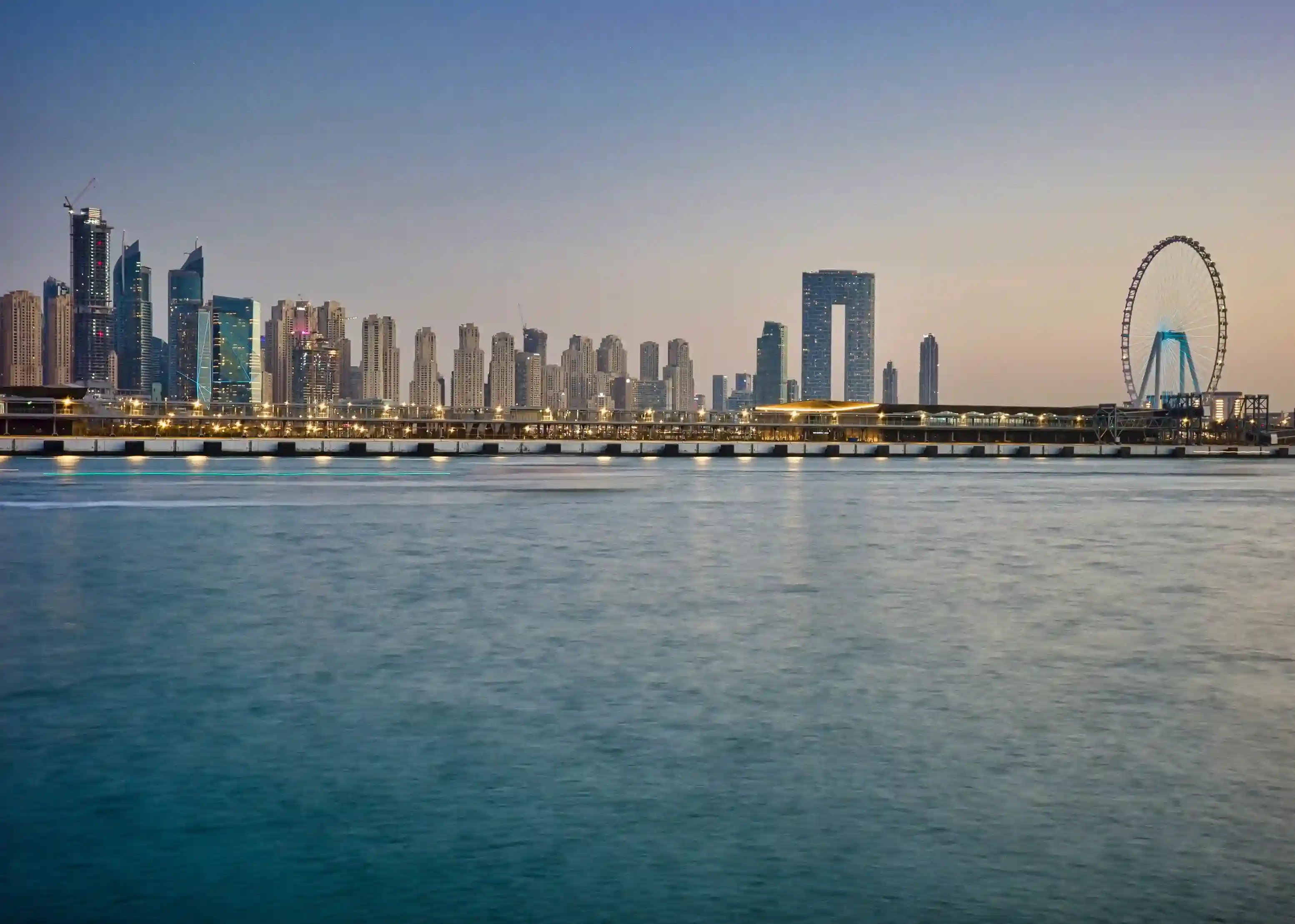 Dubai skyline with Burj Khalifa representing UAE holiday travel packages