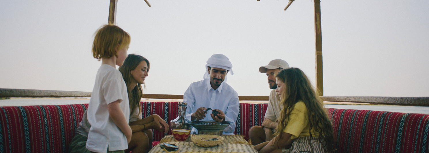 Ras Al Khaimah tour package featuring desert safari, Suwaidi Pearl Farm and Jebel Jais sightseeing