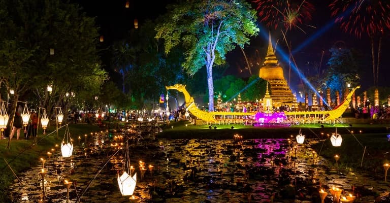 Seasonal weather across Thailand