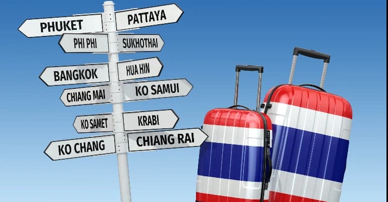 Thailand immigration and entry point