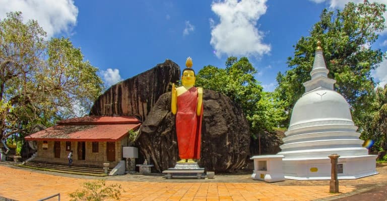 Luxury resort and boutique hotel stay in Sri Lanka surrounded by tropical landscape