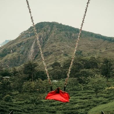 Ella Swing with panoramic mountain and valley views