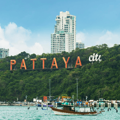 Pattaya Thailand with beaches, Coral Island, and vibrant nightlife