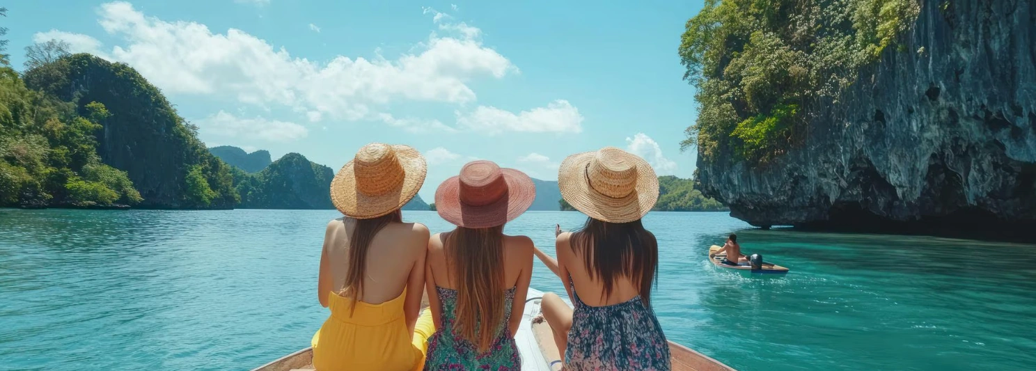 Luxury cultural experiences in Thailand including private temple tours, Phang Nga Bay yacht charters and Jungle Bubbles