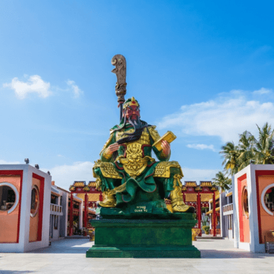 Guan Yu Koh Samui Shrine dedicated to the legendary warrior