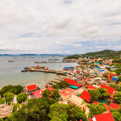 Nathon Town traditional port town in Koh Samui