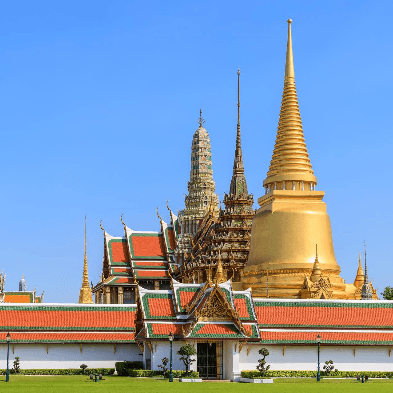 Wat Phra Kaew Temple of the Emerald Buddha in Bangkok