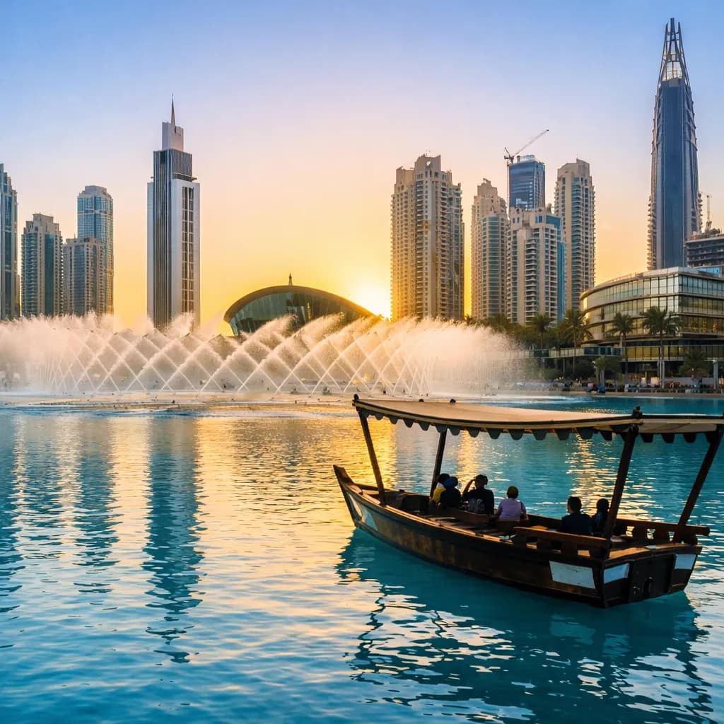 Travel group with tour guide in UAE highlighting local DMC support and guided travel experiences