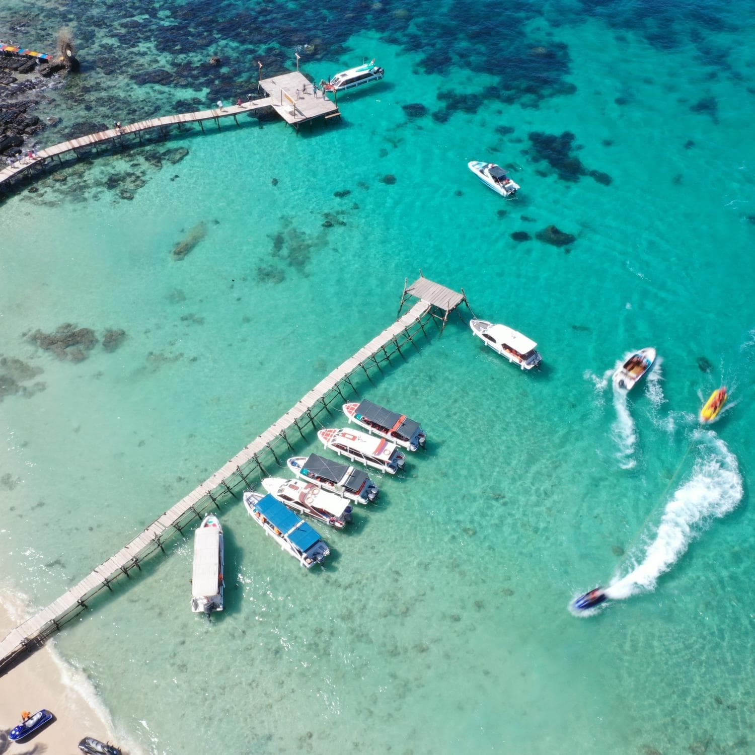 Tropical beaches and luxury island resorts in Phu Quoc, Vietnam